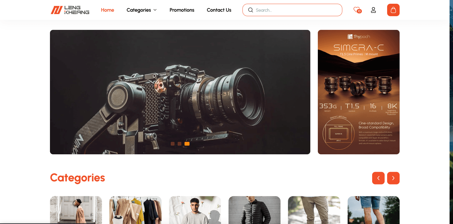 Leng Kheang E-Commerce